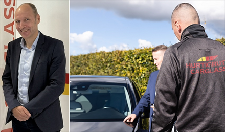 Lanserer mobil steinsprutreparasjon